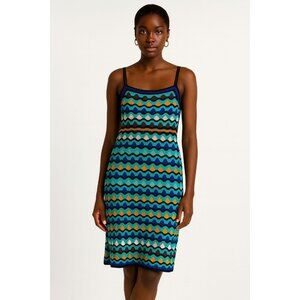 Missoni Spaghetti Strap Dress Multi 6